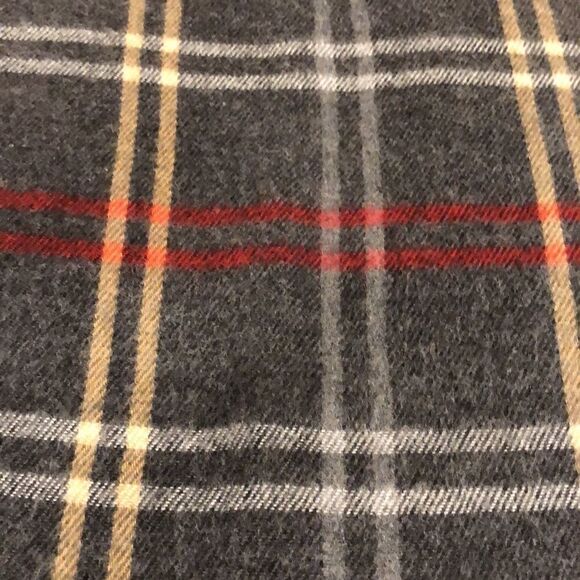 Cejon unisex soft plaid scarf Italian made. - Picture 2 of 4